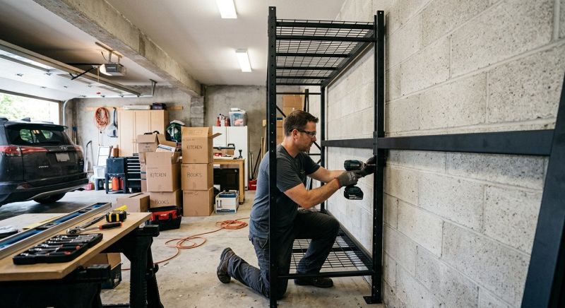 Ceiling Rack Installation in Alexandria, VA